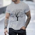 HOT Calculus Algebra Tree Math Teacher Geek T Shirts Graphic Tops Streetwear Men's Clothing Short Sleeve Tees Summer T-shirt Men. 