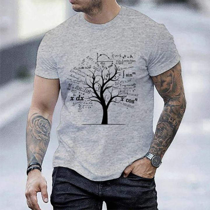 HOT%20Calculus%20Algebra%20Tree%20Math%20Teacher%20Geek%20T%20Shirts%20Graphic%20Tops%20Streetwear%20Men's%20Clothing%20Short%20Sleeve%20Tees%20Summer%20T-shirt%20Men%20-%20Image%202