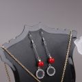 Practical Handy Jewelry Exhibition Shelf Girl Gift Niche Design Plastic Earrings Storage Rack Jewelry Display Stand Earrings Display Stand Necklace Holder. 