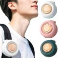 Durable Bladeless Clip-On Waist Fan 3 Adjustable Speed Portable Personal Cooling Clip Fan Wearable Rechargeable Hanging Waist Fan Summer. 