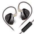 KZ CASTOR PRO DETACHEABLE DUAL DYNAMIC DRIVER WIRED IN EAR MONITOR/EARPHONES. 