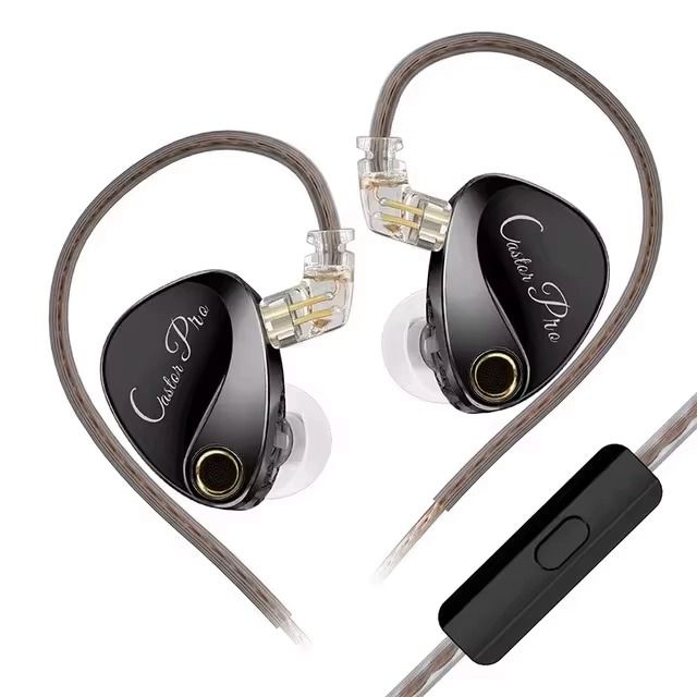 KZ CASTOR PRO DETACHEABLE DUAL DYNAMIC DRIVER WIRED IN EAR MONITOR/EARPHONES