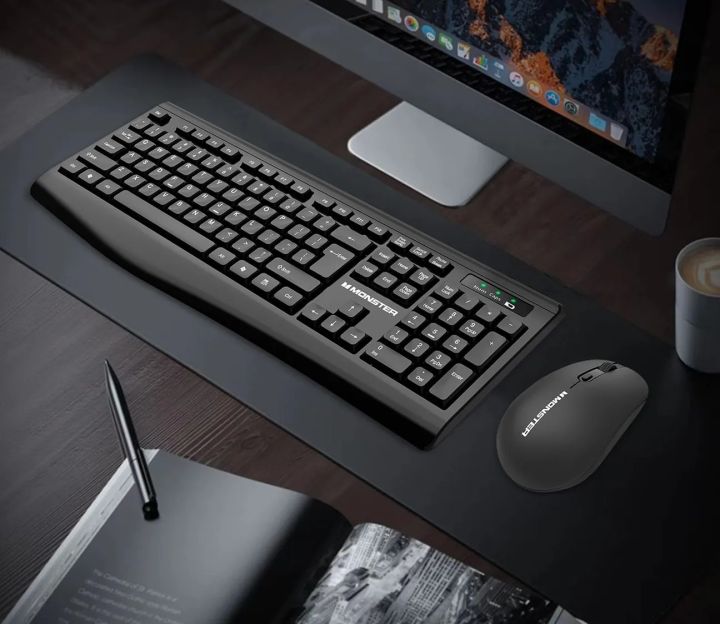 Monster%20Airmars%20KM3%20Pro%20Wireless%20Keyboard%20And%20Mouse%20Combo%20With%20Palm%20Rest%20-%20Image%202