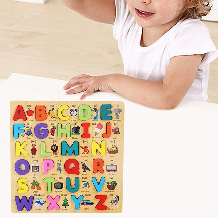 Colorful%203D%20Wooden%20English%20Alphabets%20Capital%20Letter%20(ABCD)%20Blocks%20Board%20with%20Picture,%20Early%20Learning%20&%20Teaching%20Toy%20for%20Baby%20&%20Toddlers%20-%20Image%208