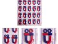 1Set 4 pcs U-shaped Horseshoe Magnet Kids Educational Toy Stocking Filler Party Bags Teaching Resources School Supply U-shaped magnet. 