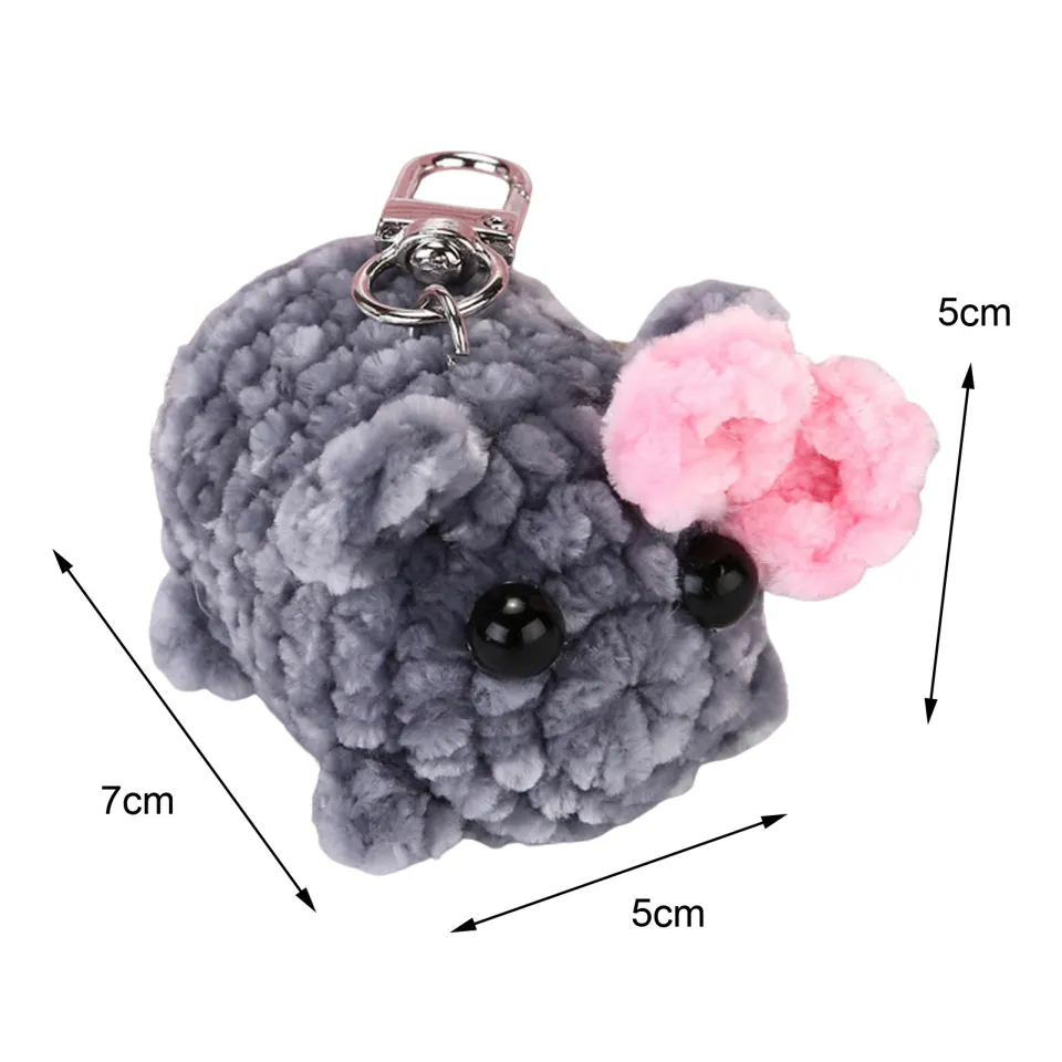 Certiou Nostalgic Hamster Design Adorable Sad Hamster Plush