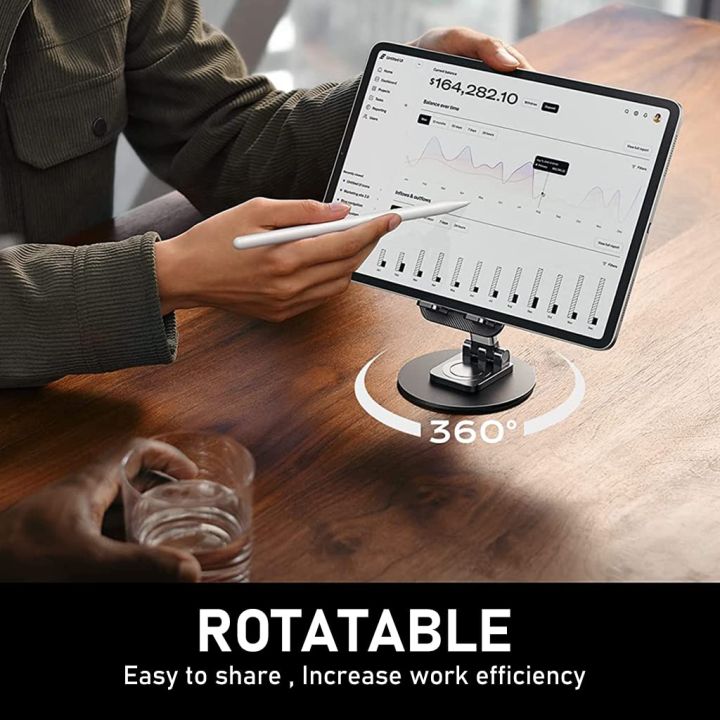 Alloy%20Mobile%20Phone%20Stand%20Holder%20360%C2%B0%20Rotatable%20Mobile%20Stand%20for%20Table%20Mobile%20Holder,%20Adjustable%20Height%20&%20Tilting,%20Metal%20base%20plastic%20body%20Phone%20Stand%20-%20Image%208