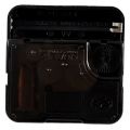 Clock Movement Mechanism with Silver Hour Minute Second Hand DIY Tools Kit. 