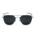 Aviation ao logo sunglasses women men with Original box 2022 square American Army Military Optical pilot driving glass uv400. 
