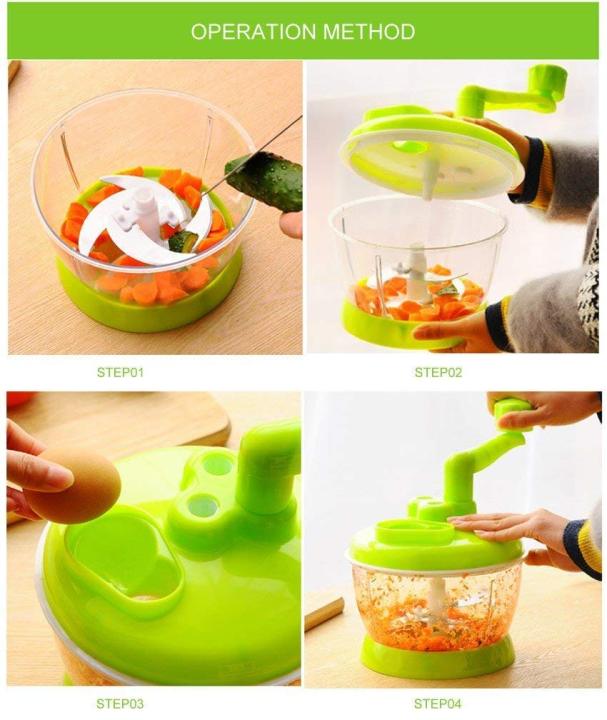 Hand%20Crank%20Food%20Processor/Manual%20Food%20Chopper/Meat%20Grinder/Vegetable%20Di%20-%20Image%204