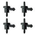 FORIDE 4X 0280142500 Exhaust System Vacuum Valve Purge Solenoid for Focus Escort BV61-9G866-AA. 