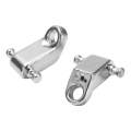 FORIDE 6 Pcs Electric Guitar Roller String Tree String Retainer - Silver. 