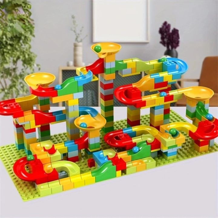 Bizzy Building Blocks Small Particles Assembled Variety Slide Toy ...