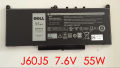 7.6V 55Wh J60J5 Battery Compatible with Dell Latitude E7470 E7270 7470 7270 451-BBSY 451-BBSX 451-BBSU WYWJ2 R1V85 MC34Y 242WD PDNM2 1W2Y2 GG4FM F1KTM NJJ2H 5F08V P61G001 P26OJ501 Laptop Battery. 