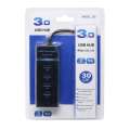 High Speed 5Gbps 4 Ports USB HUB 3.0 Splitter Adapter for Laptop PC / Notebook / Computer Peripherals Accessories. 