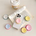 HOCE Macaron Colorful Round Silicone MagSafe Magnetic Mobile Phone Grip Tok Holder For iPhone Samsung Retractable Desktop Fold Phone Stand. 