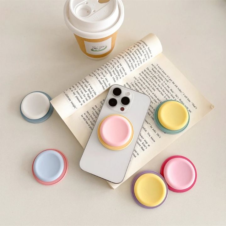HOCE%20Macaron%20Colorful%20Round%20Silicone%20MagSafe%20Magnetic%20Mobile%20Phone%20Grip%20Tok%20Holder%20For%20iPhone%20Samsung%20Retractable%20Desktop%20Fold%20Phone%20Stand%20-%20Image%207