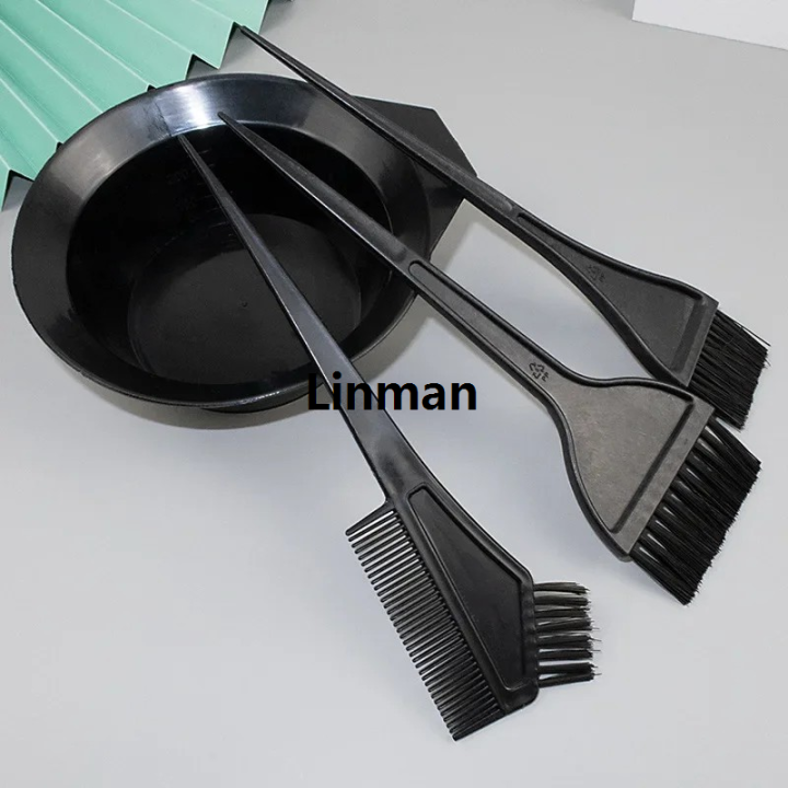 4Pcs/Set%20Black%20Hair%20Dyeing%20Accessories%20Kit%20Hair%20Coloring%20Dye%20Comb%20Stirring%20Brush%20Plastic%20Color%20Mixing%20Bowl%20DIY%20Hair%20Styling%20Tool%20-%20Image%203