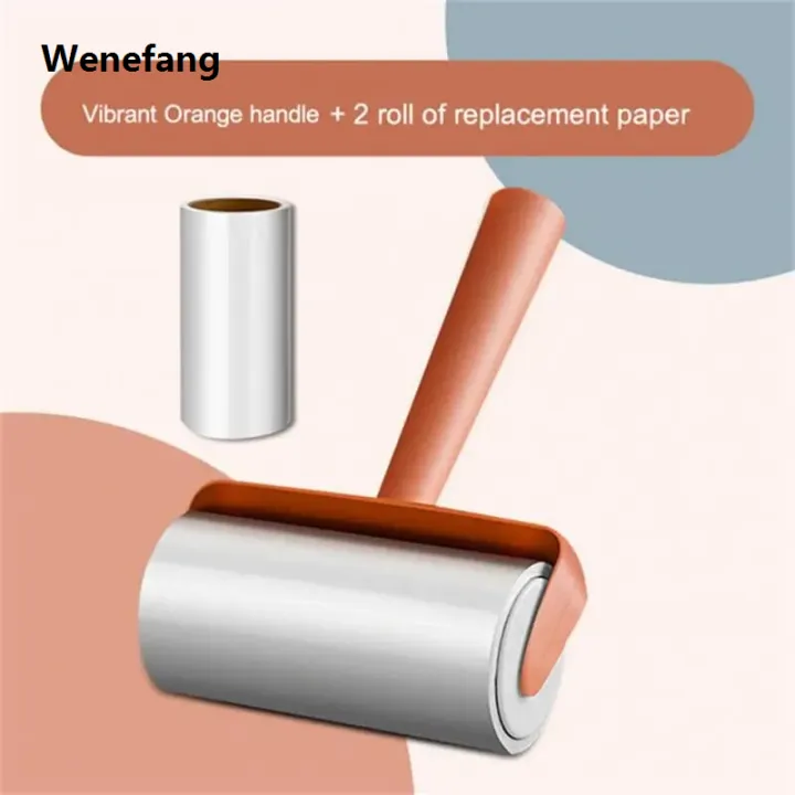 Wenefang%20transparent%20bag%201pc%20Pet%20Hair%20Remover%20Replaceable%20Roll%20Paper%20Sticky%20Roller%20Dust%20Wiper%20Household%20Clothes%20Lint%20Remover%20Carpet%20Cleaner%20Cleaning%20Tool%20-%20Image%208