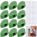 10pcs Plant Stand Green Leaf Clip Self Adhesive Plant Clip Home Garden Vine Nicle. 