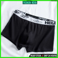JuhaoanHaomeiyouFashion Nova Ready Stock Mens Underwear Cotton Trend Hello Breathable Spender Lelaki Large Size Boxer Briefs for Men 【2025 Version】 New. 