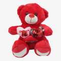 Red Color Love Tedy Bear Doll Small. 
