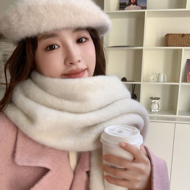 1PC%20New%20Soft%20Winter%20Cashmere%20Scarf%20Solid%20Color%20Warm%20Long%20Tassel%20Scarves%20Mohair%20Thickened%20Wrap%20Shawls%20For%20Women%20Girls%20-%20Image%203