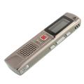 Rechargeable Digital Voice Recorder With 8 Gb Memory Card + Fm. 