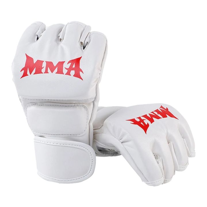 Durable%20Half%20Finger%20Boxing%20Gloves%20Wear%20Resistant%20Karate%20Muay%20Thai%20Training%20Punching%20Gloves%20PU%20Taekwondo%20Gloves%20for%20Men%20Women%20-%20Image%205
