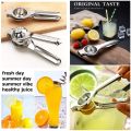 Stainless Steel Manual Hand Press Lemon Squeezer. 