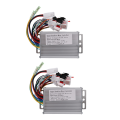 fasdaga 2X Electric Bike Brushless DC Motor Controller 36V/48V 350W for Electric Bicycle E-Bike Scooter Accessories. 