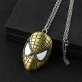 New Avengers Superhero Spiderman Necklace Trendy Vintage Jewelry Accessories for Women Man Classic Spider Man Mask Necklace. 