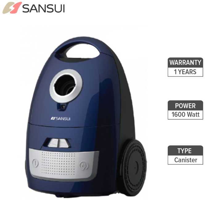 Sansui SSVC16M37 1600 Watts Bag Type Vacuum Cleaner