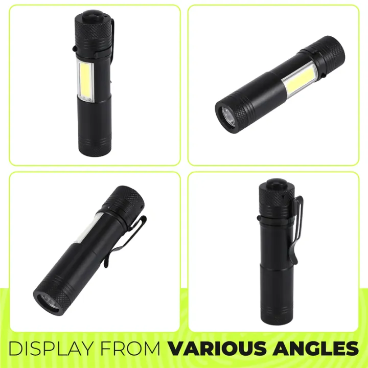 Kqueebee%20New%20Mini%20Portable%20Aluminum%20Q5%20LED%20Flashlight%20XPE&COB%20Work%20Light%20lanterna%20Powerful%20Pen%20Torch%20Lamp%204%20Modes%20Use%2014500%20or%20AA%20-%20Image%202