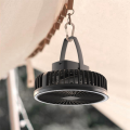 10000mAh Camping Fan Rechargeable Desktop Portable Air Circulator Wireless Ceiling Electric Fan with Power Tripod Easy Install Easy to Use. 