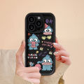 Clownfish Nemo Graffiti Cover Compatible for IPhone 15 11 14 13 6 6s 12 Pro Max 7Plus XR XS Max X 7 8 Plus SE Angel Eyes Shockproof Solid Color Soft Case. 