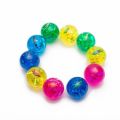 Saru Handicraft / Rubber Bouncy Light Ball 2 Pieces Toy For Children. 