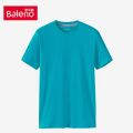 Baleno T-shirt Color Small fresh Cotton Short Sleeved Metrosexual T-shirt For Men. 
