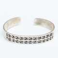 925 Sterling Silver/ Pure Silver Bracelet For Unisex. 