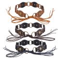 Retro Grommet PU Leather Waist Belt Gothic Steampunk Vintage Rivet Waist Cinch Belt Wide y2k Waistband Women Ladies. 