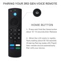 NEW Voice Remote Compatible with Fire TV Streaming Media Devices, Upgrade Your Fire TV Stick Cube with This L5B83G 3rd-Gen Replaceme. 