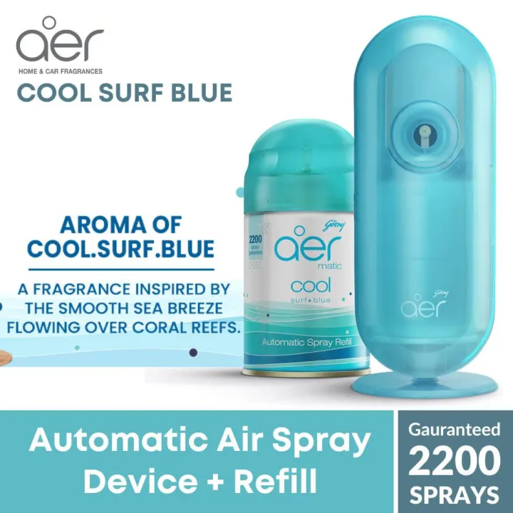 Godrej%20Aer%20Matic%20Kit%20(Machine%20+%201%20Refill)%20-%20Automatic%20Room%20Freshener%20%20Cool%20Surf%20Blue%20%202200%20Sprays%20Guaranteed%20-%20Image%208