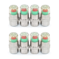 NCANRUI 8Pc Car Tire Pressure Indicator Tire Pressure Gauge Indicator Alert Monitoring Valve Cap Sensor External Valve Detection. 