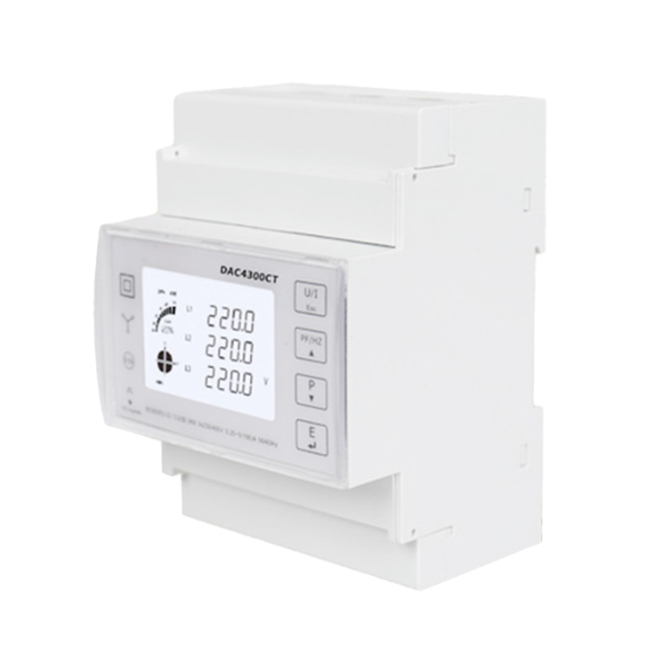 Multi-Function LCD Din Rail Energy Meter Modbus RS485 45-65Hz | Daraz ...