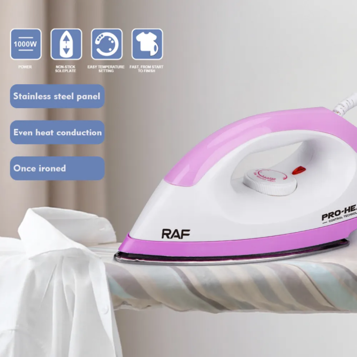 RAF%20R.1260%20Dry%20Iron%201000W%20-%20Electric%20Iron%20with%20Non-Stick%20Stainless-Steel%20Soleplate%20&%20Precise%20Temperature%20Control%20-%20Image%204