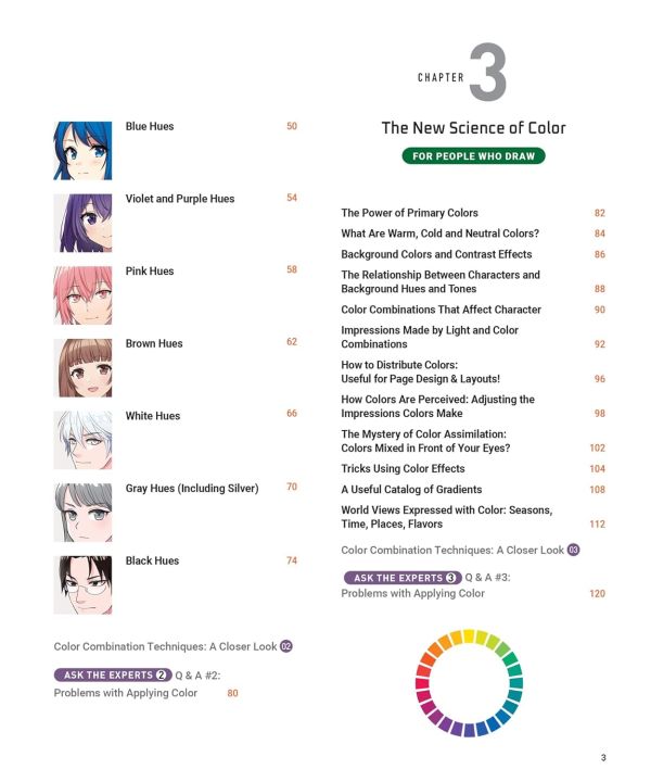 Anime & Manga Digital Coloring Guide: Choose the Colors That Bring Your ...