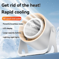 Desk Fans Small Quiet 110° Tilt Adjustable Personal Table Fan for Bedroom Home Office White. 