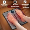 Relief Pain Relax Feet Acupoints Massage EMS Foot Massager Electric Pad Matt Shock Muscle Stimulation Improve Foot Massager. 