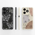 NEW totoro 3C outlets 2025 Covers For Tecno Spark Go 2024 Case Artistic Style Camera Protection Funda Liquid Silicone Phone Protector For Techno Back Cover. 
