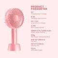 Fancy Korean 3 Speed Mini Fan - Lithium Rechargeable Battery With Stand. 